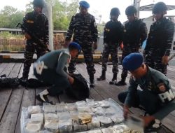 TNI Angkatan Laut Gagalkan Peredaran Sabu 48 Kg di Dumai, Selamatkan 242 Ribu Jiwa!