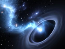 cahaya dari Bumi Lubang Hitam Terbesar di Jagat Raya