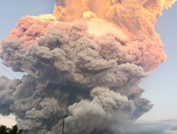 Ruang Udara Labuan Bajo Sudah Terpapar Abu Vulkanik Gunung Lewotobi