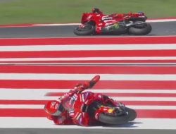 Marquez setelah 2 Kali Jatuh di Practice MotoGP Mandalika