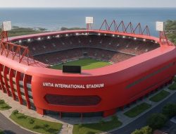 Proyek Stadion Untia Makassar Dipercepat Lewat Metode Rancang-Bangun