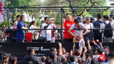 Riders Parade MotoGP Mandalika 2025 Jadi Pesta Rakyat