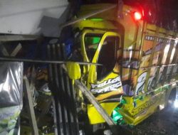 Truk Muat Bambu Kabur Usai Laka di Klaten, Barang Korban Ikut Diangkut